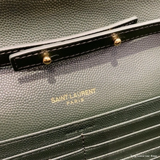 Tony Luxuries CHAIN CASSANDRE MATELASSÉ WALLET YSL 0820